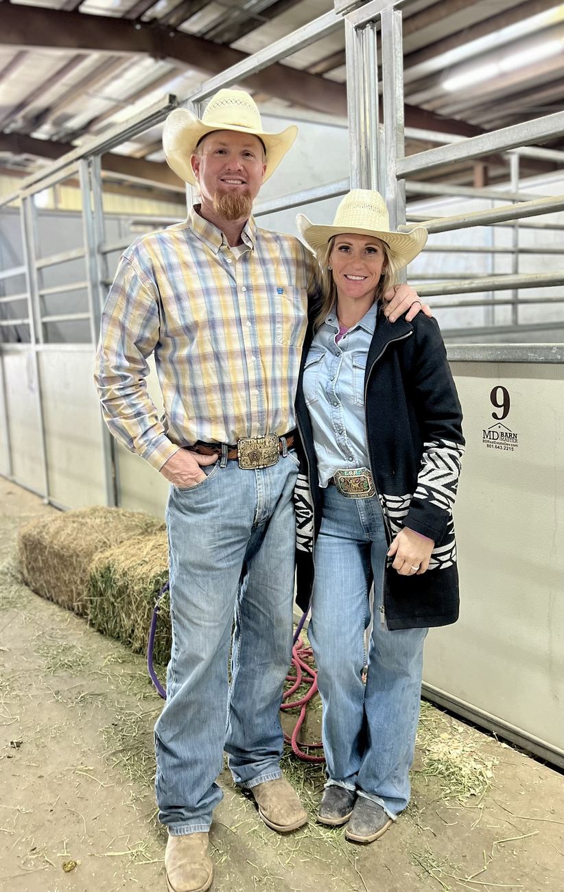 Trampus and Kindra at the barn